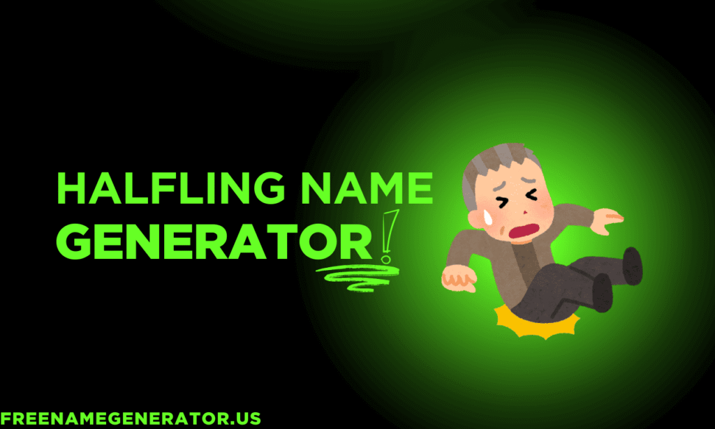 Halfling Name generator